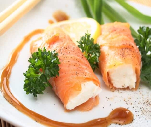 Ρολάκια σολομού για την καρδιά σας!