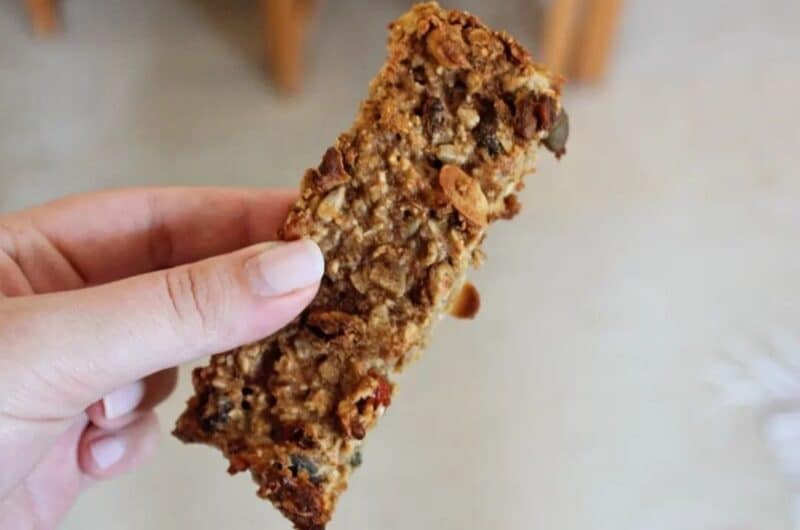 Μπάρες βρώμης με μπανάνα 🍌