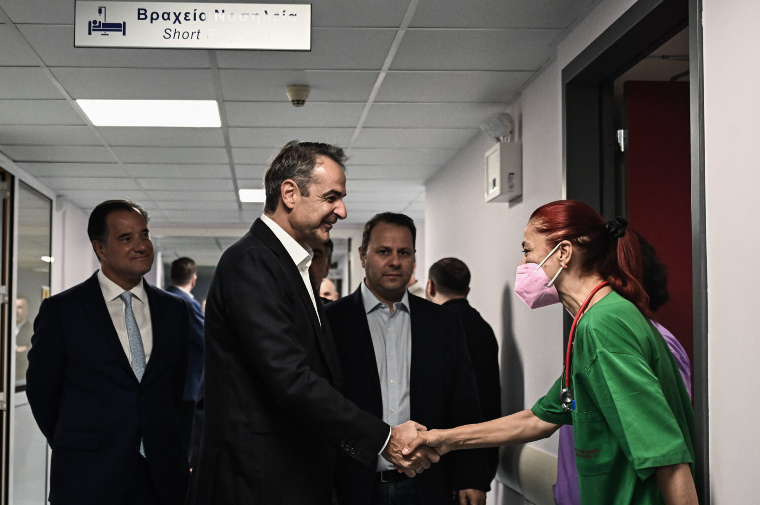 Στο Παίδων «Αγία Σοφία» ο Μητσοτάκης: Το Εθνικό Σύστημα Υγείας αλλάζει mitsotakis-paidon