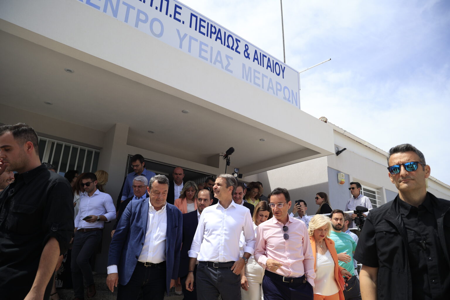 Μητσοτάκης: Υποσχεθήκαμε ένα σύγχρονο Κέντρο Υγείας στα Μέγαρα και το κάναμε Κέντρο Υγείας Μεγάρων