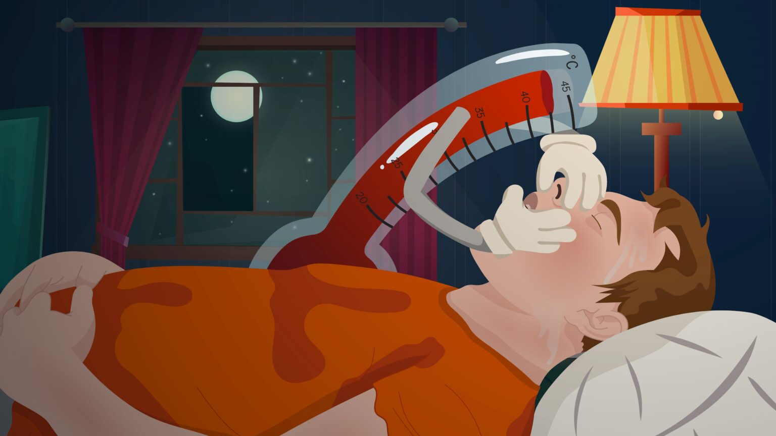 Η άνοδος της θερμοκρασίας «ξυπνά» την υπνική άπνοια