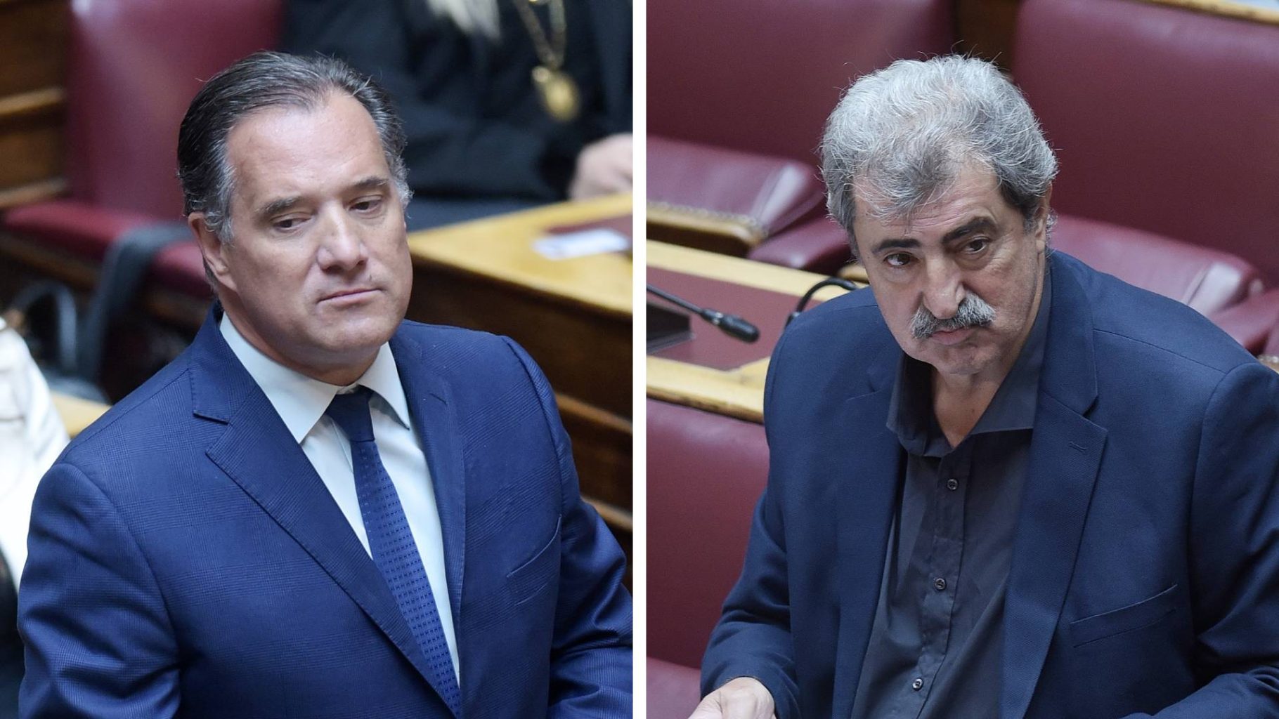 αντιπαράθεση ΠΟλάκη Γεωργιάδη