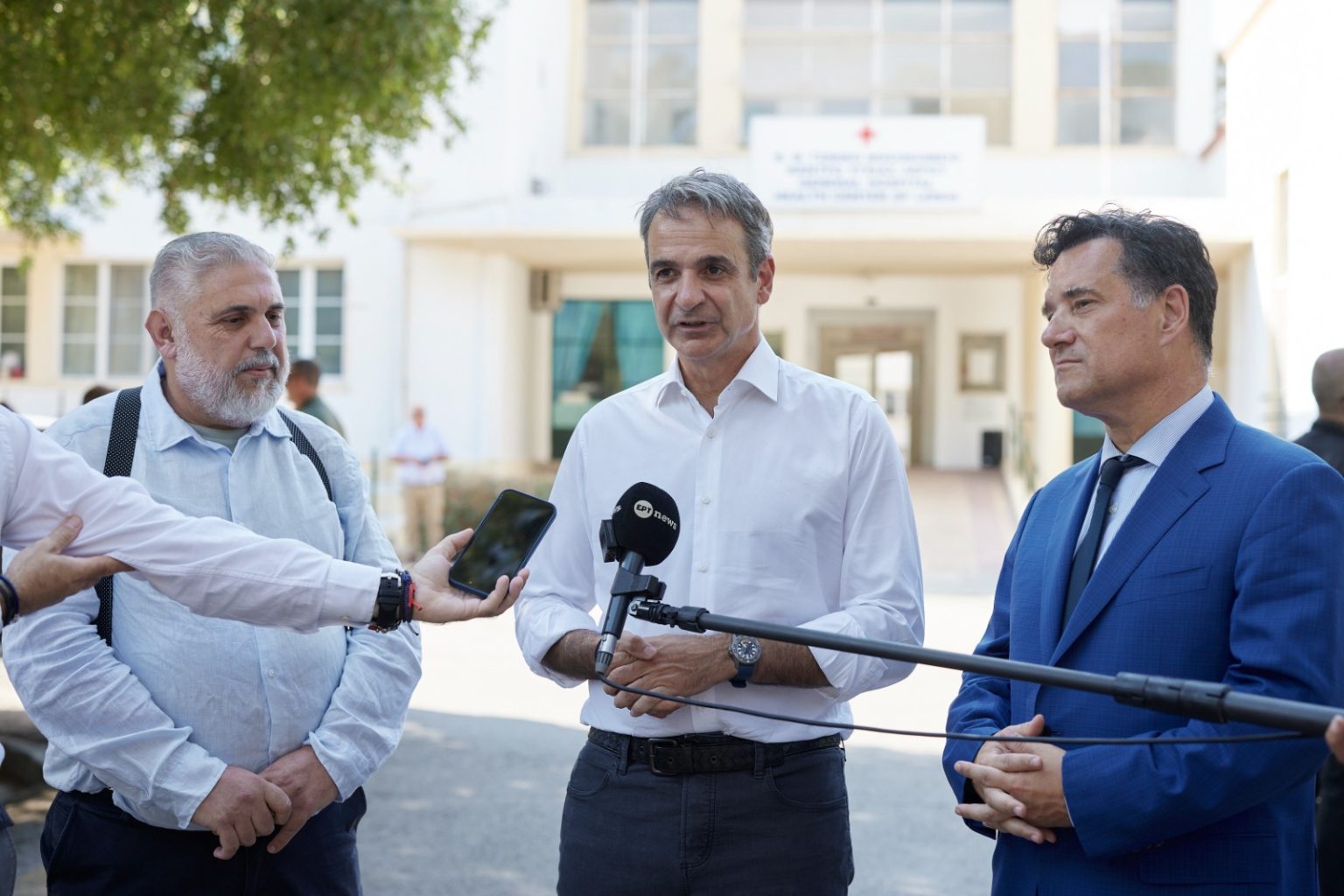 Μητσοτάκης από Λέρο