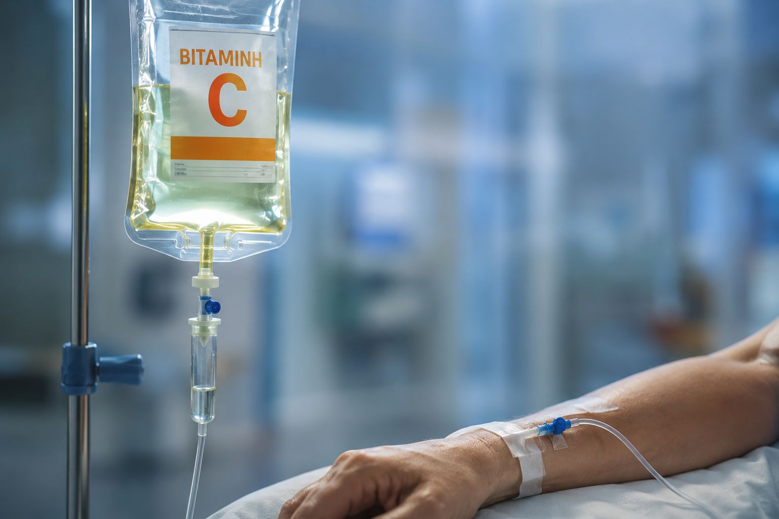 Υψηλές δόσεις ενδοφλέβιας βιταμίνης C μειώνουν τον κίνδυνο θανάτου και σήψης σε ασθενείς με τραύματα βιταμίνης C πρόληψη σήψης